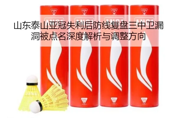 山东泰山亚冠失利后防线复盘三中卫漏洞被点名深度解析与调整方向 | BAJIESPORTS